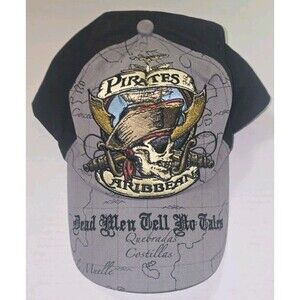 Disney Parks Pirates of the Caribbean Dead Men Tell No Tales Cap Hat